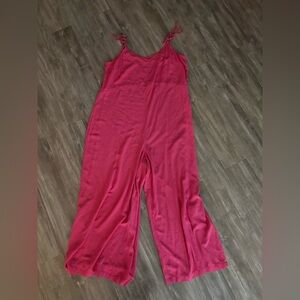Old Navy XL Pink Jumpsuit